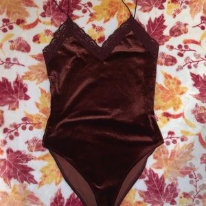 Velvet Lace Bodysuit